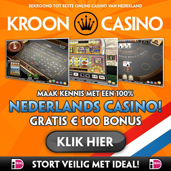 Ontvang nu 100% bonus bij Krooncasino!